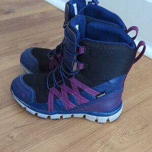 Girls North Face Hydro Seal Snow Boots, Size 1.5